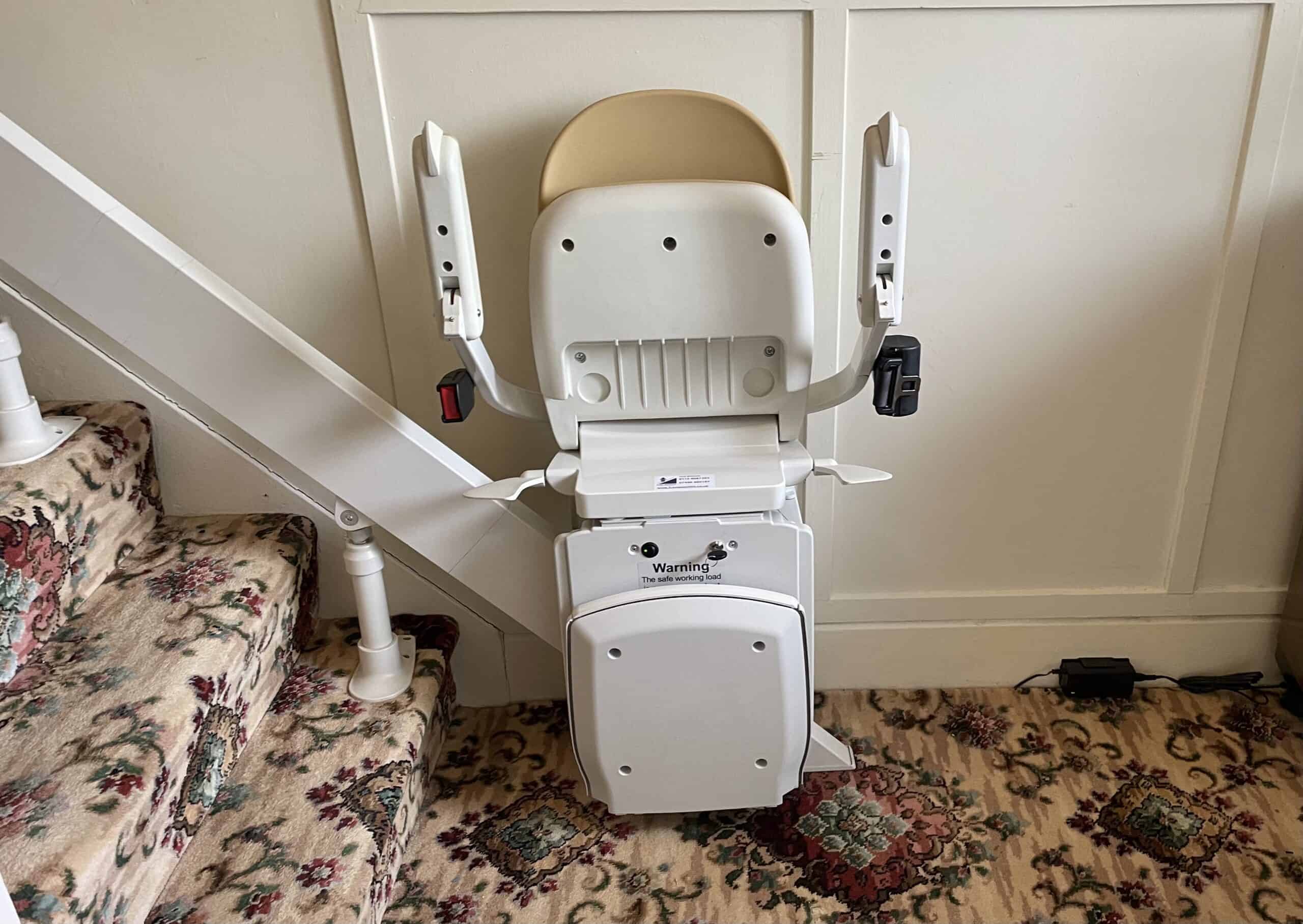 Curved Rental Stairlift 1